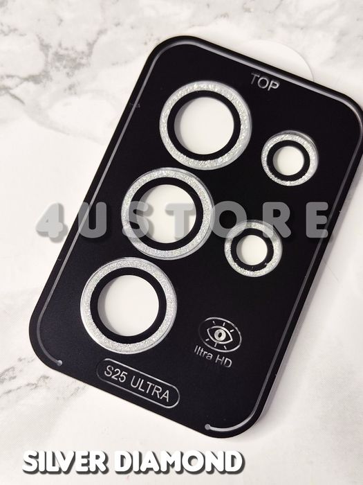 Защитное стекло 3D на камеру Samsung S25 S26 Ultra линзы камеры скло