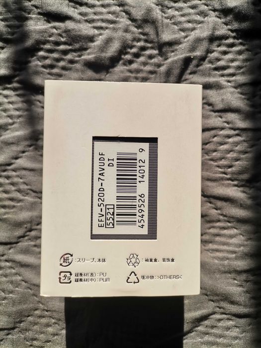 Casio Edifice Classic EFV-520D-7AVUEF na bransolecie NOWY