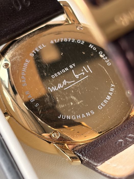 Zegarek JUNGHANS MAX BILL quartz UJH/095