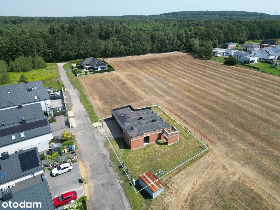 Dom 158,5m² w stanie surowym otwartym | Stolarzowice