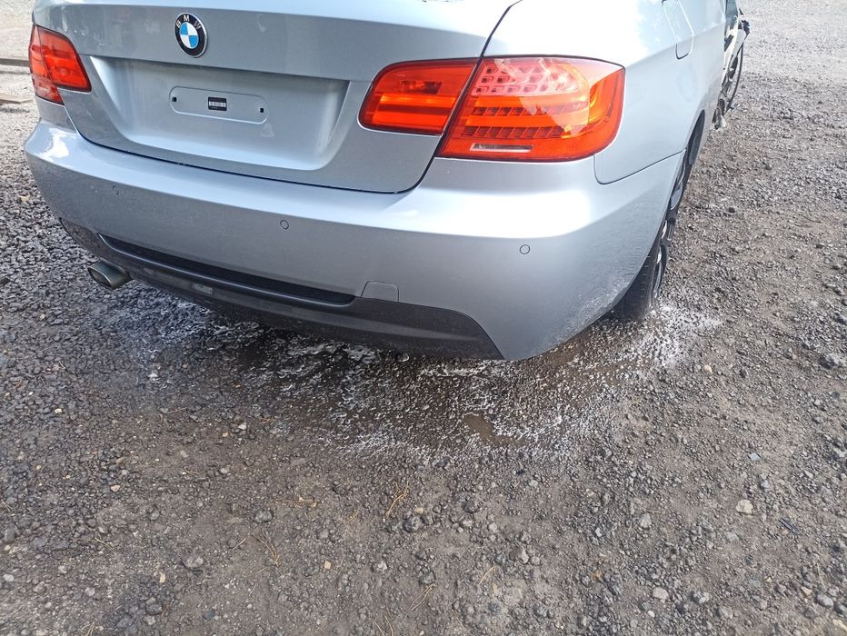 Zderzak tył tylny tylni BMW E92 e93 Mpakiet m pakiet dyfuzor kompletn