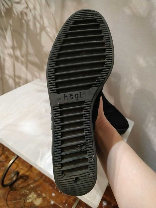 Ботинки замша натуральная демисезон