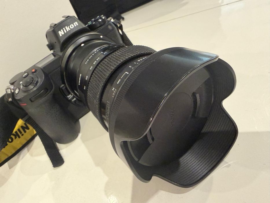 Nikon Z6,sigma 17-70/2.8,czytnik+karta 32G.
