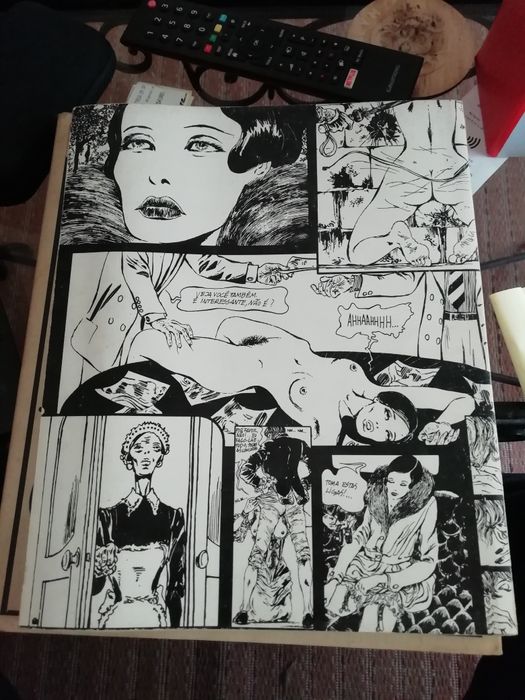 História de O, banda desenhada