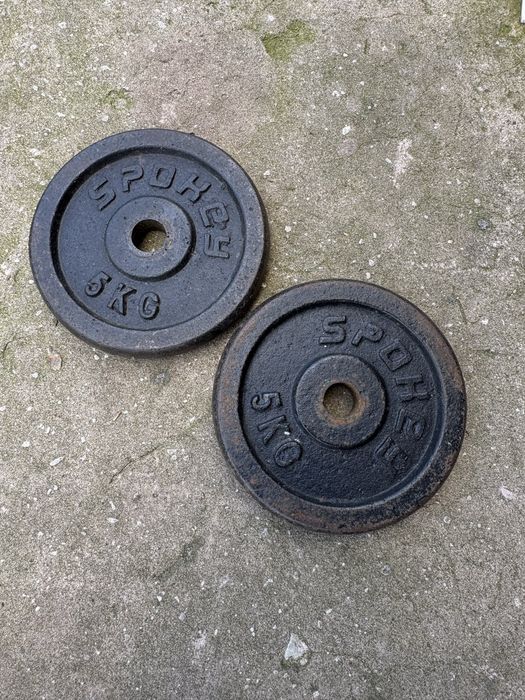 Obciążenie Żeliwne Spokey 2x5kg Siłownia