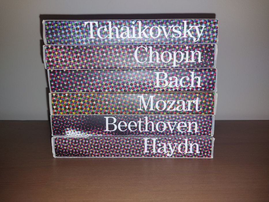 Packs 5 CDs + Booklets - Gd. compositores Música Clássica (Como Novo)