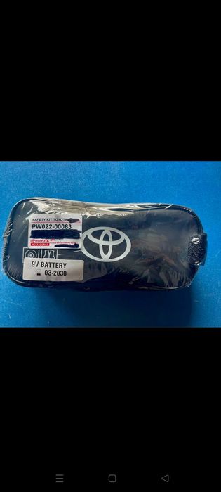 Toyota kit de segurança e lazer