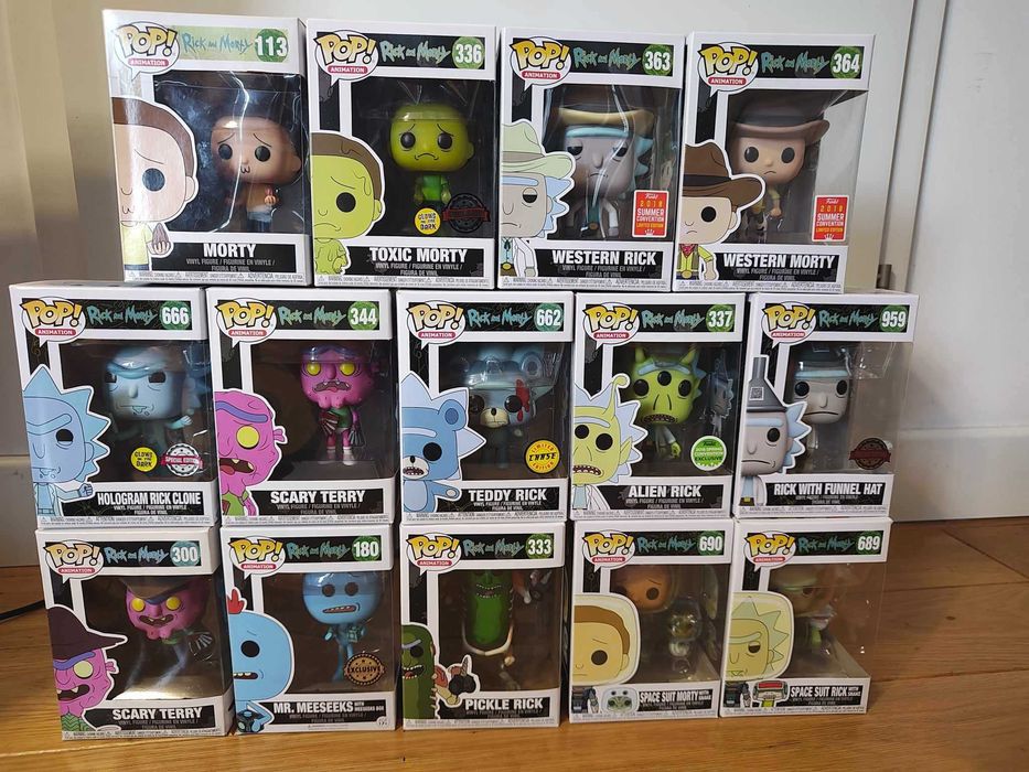 Funko POP Rick Morty zestaw