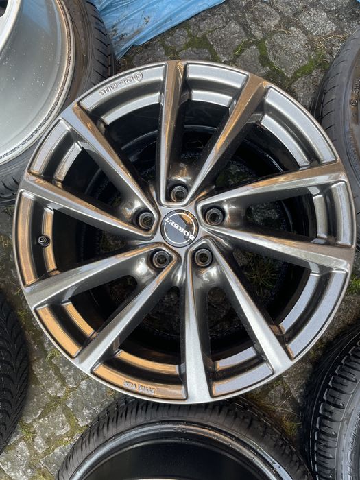 Felgi Aluminiowe BORBET 7x18 ET45 5x112 Audi Skoda Seat VW