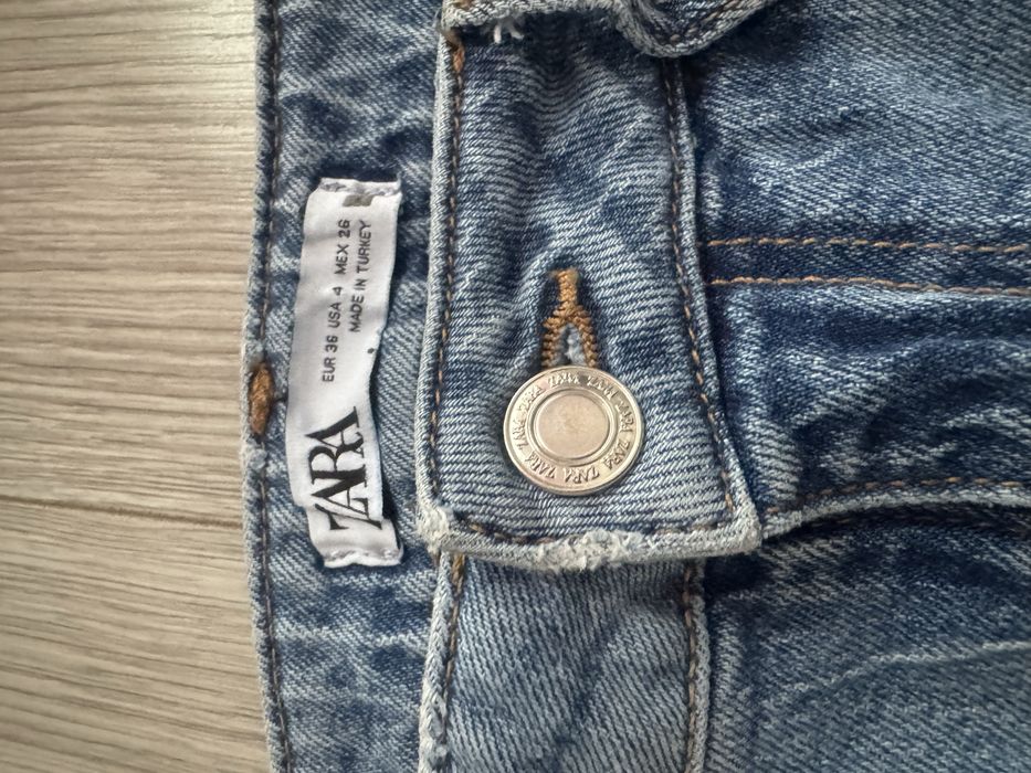 Jeansy niebieskie Zara rozmiar 36