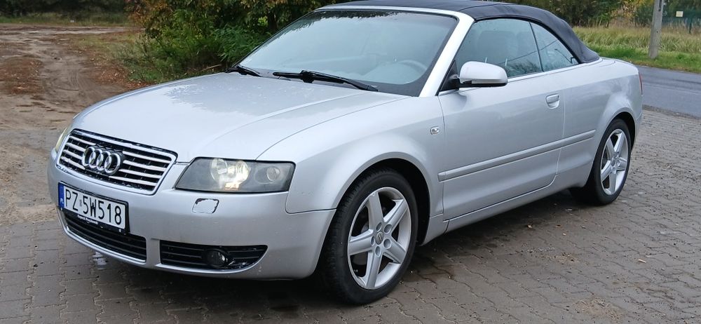 AUDI A4 2004r 1.8 T Cabrio Tanio