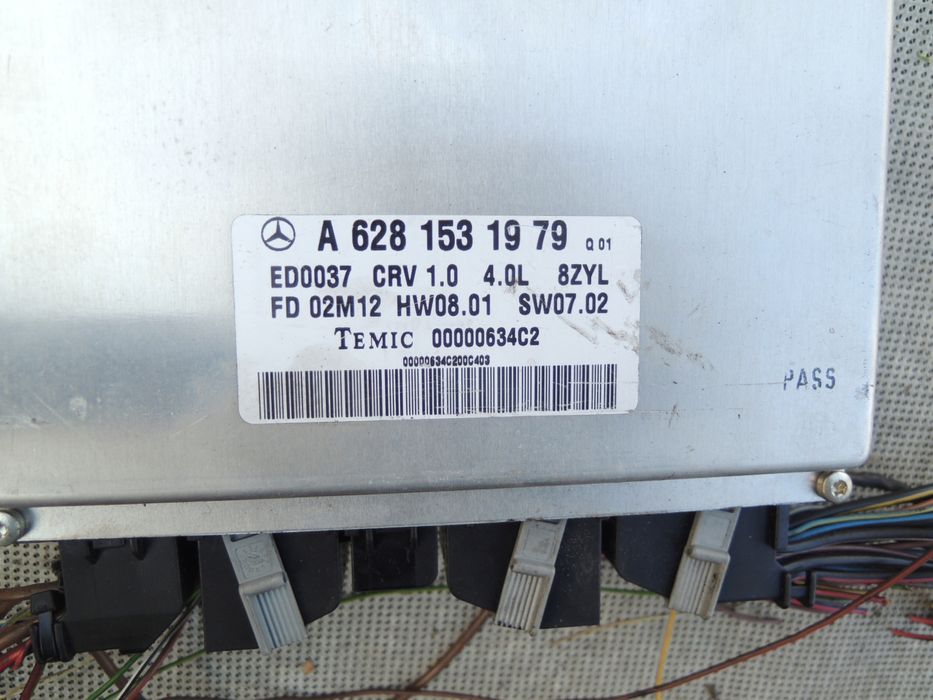 komputer sterownik silnika temic - mercedes s w220 4.0 cdi