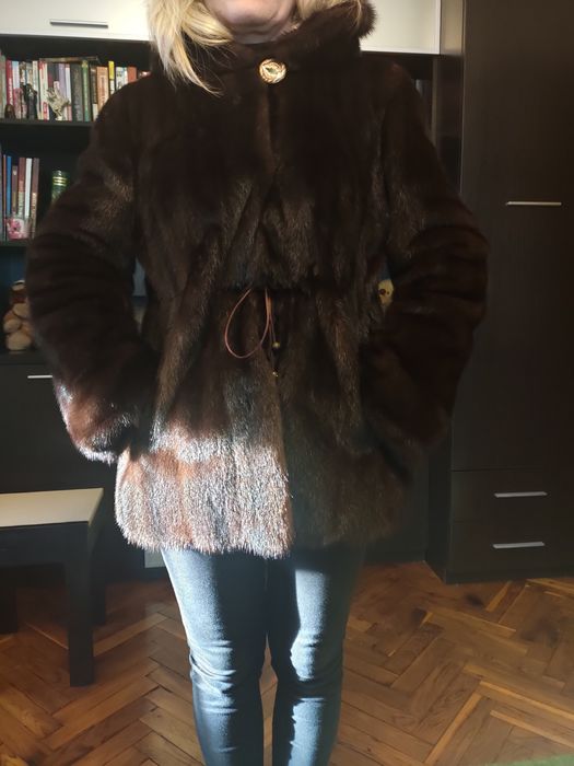 Шуба, напівшуба норкова
