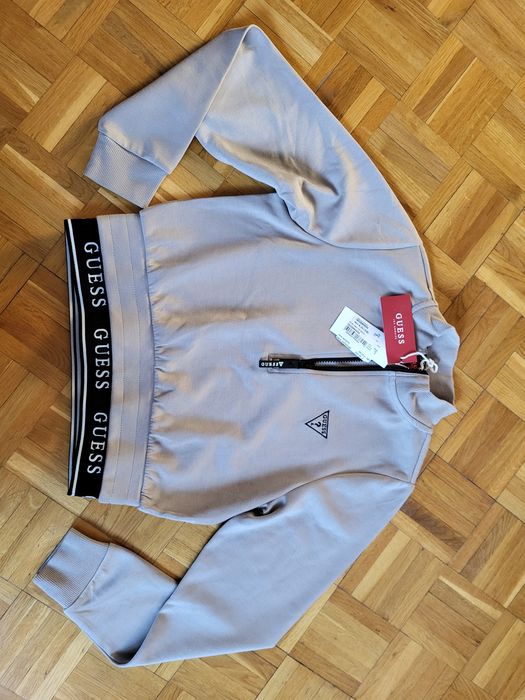 Bluza guess, krotka bluza damska