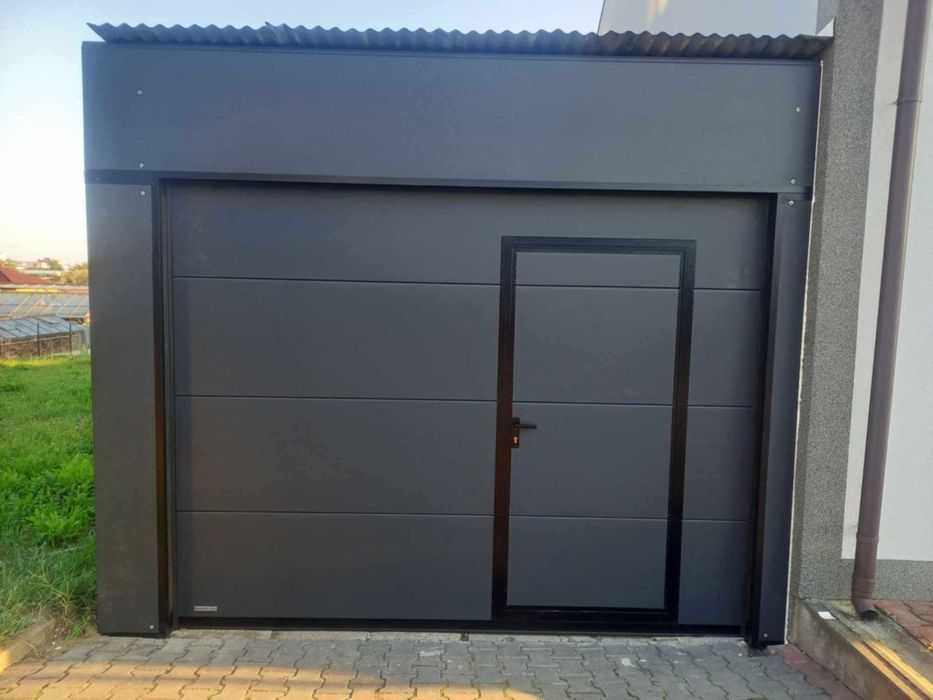 Brama segmentowa garażowa przemysłowa bramy garażowe Siemień