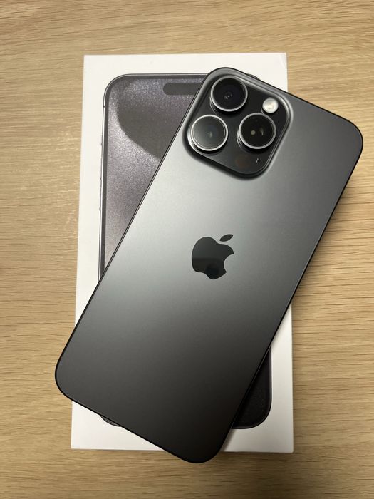 Iphone 15 pro max 512gb Black Titanium