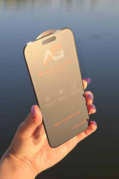 Матове захисне скло iPhone 17 | Air | Pro | 17promax матовое стекло