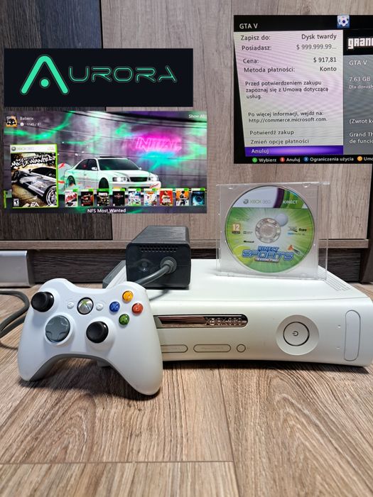 Konsola xbox 360 rgh lt 3.0