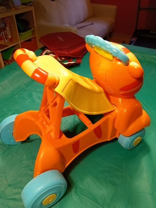 Chodzik Jeździk Pchacz Tygrys nauka FISHER PRICE