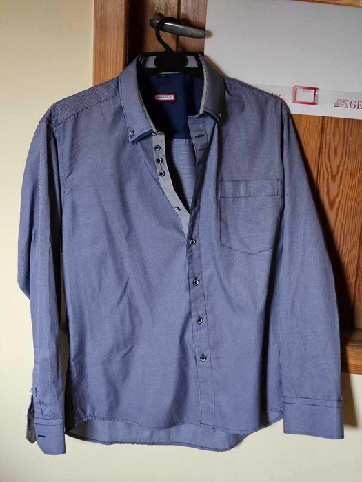 Koszula z długim rękawem L