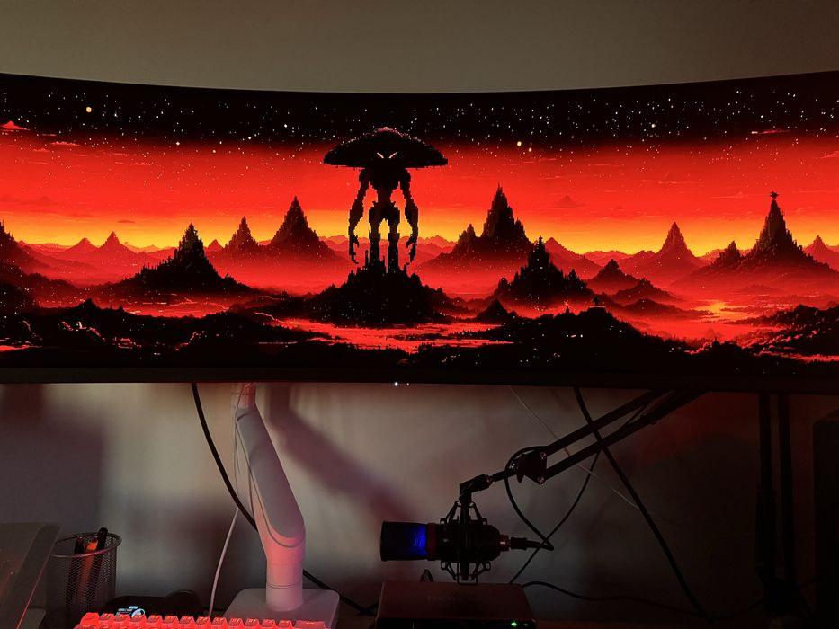 Monitor MSI mpg 49 cali 144 hz 5120:1440p