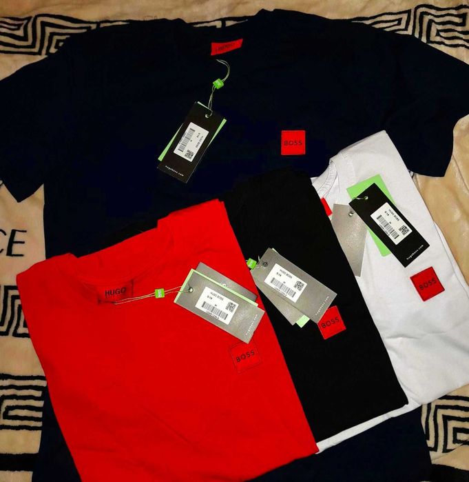 Koszulka męska duzy znaczek Boss calvin klein Shirt Premium