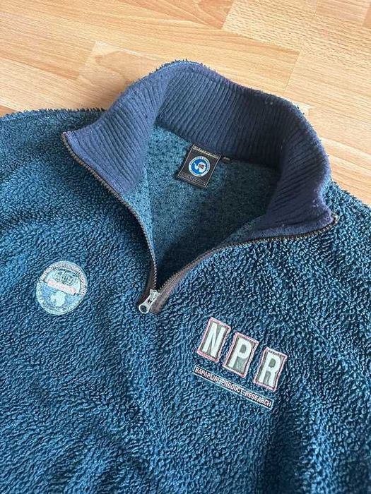 Napapijri polar sherpa NPR half zip Expedition