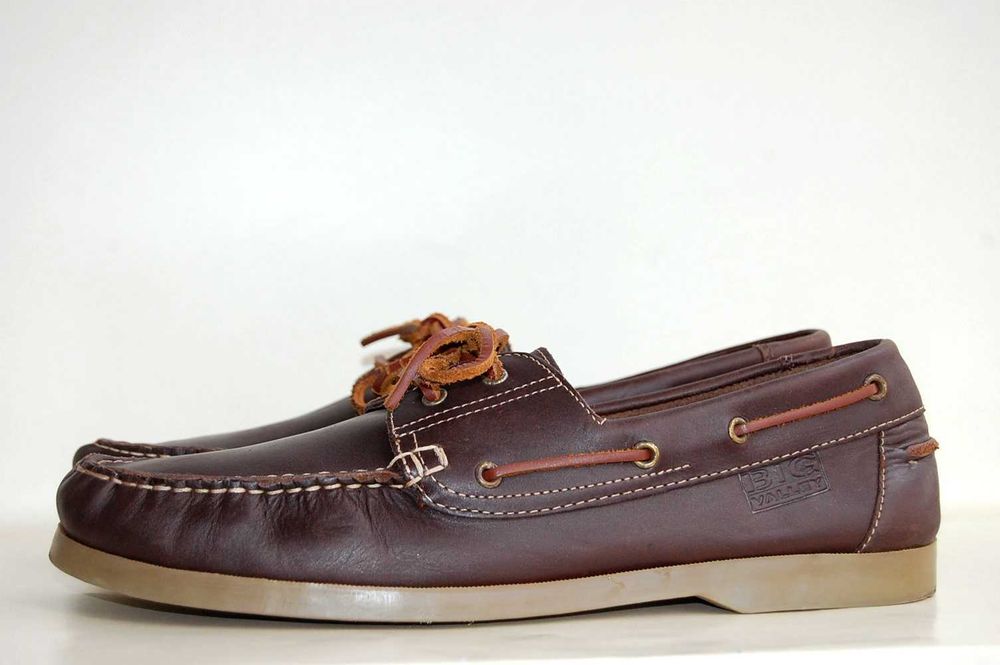 Мокасины топсайдеры BIG VALLEY р.44-45 original ENGLAND