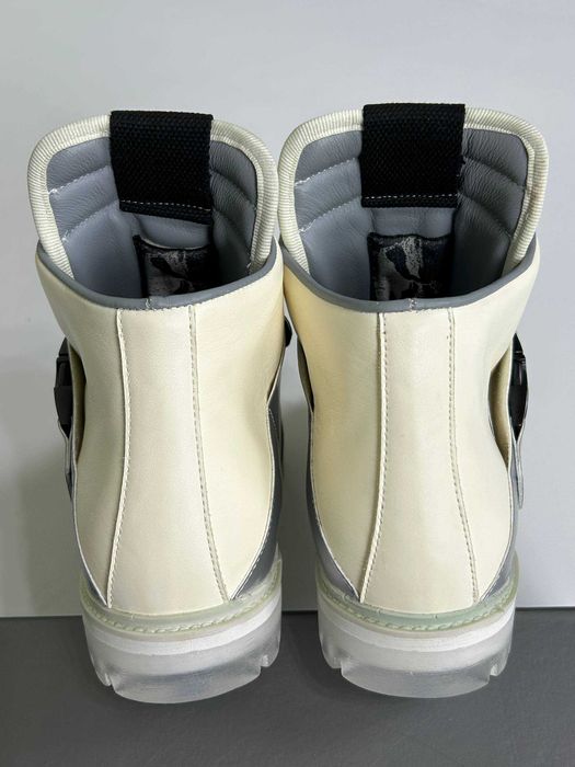 Кеди RICK OWENS & BIRKENSTOCK boots worldwide shipping білі кеды белые