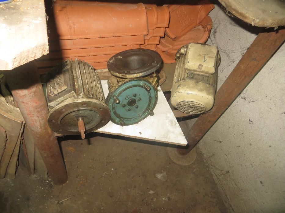 esmeril, motores trifasicos, aparelho de soldar