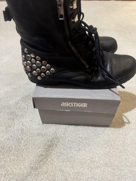 Botas pretas vintage nr 39