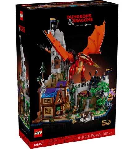 Конструктор LEGO Ideas Dungeons Dragons Червоний дракон  (21348)