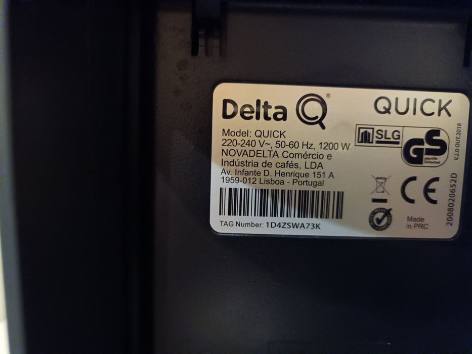 Máquina de café Delta usada
