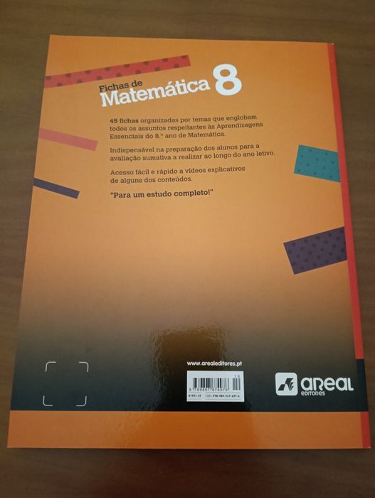 Livro de Fichas de Matemática 8° ano