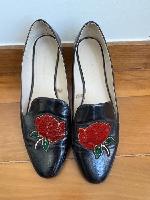 Mocassins pretos Zara basics