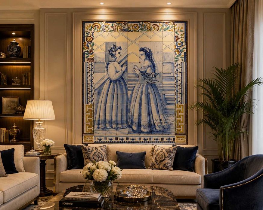 Painel de Azulejos Portugueses Azularte – Peça Única