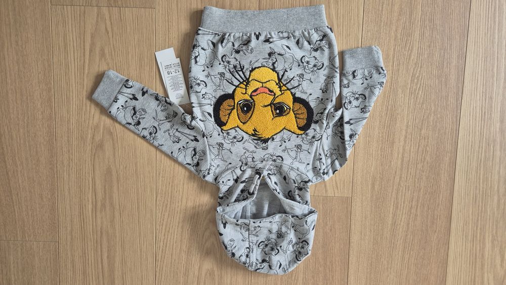 Bluza z kapturem dla chłopca, Król Lew, Simba_F&F_rozm. 86_NOWA