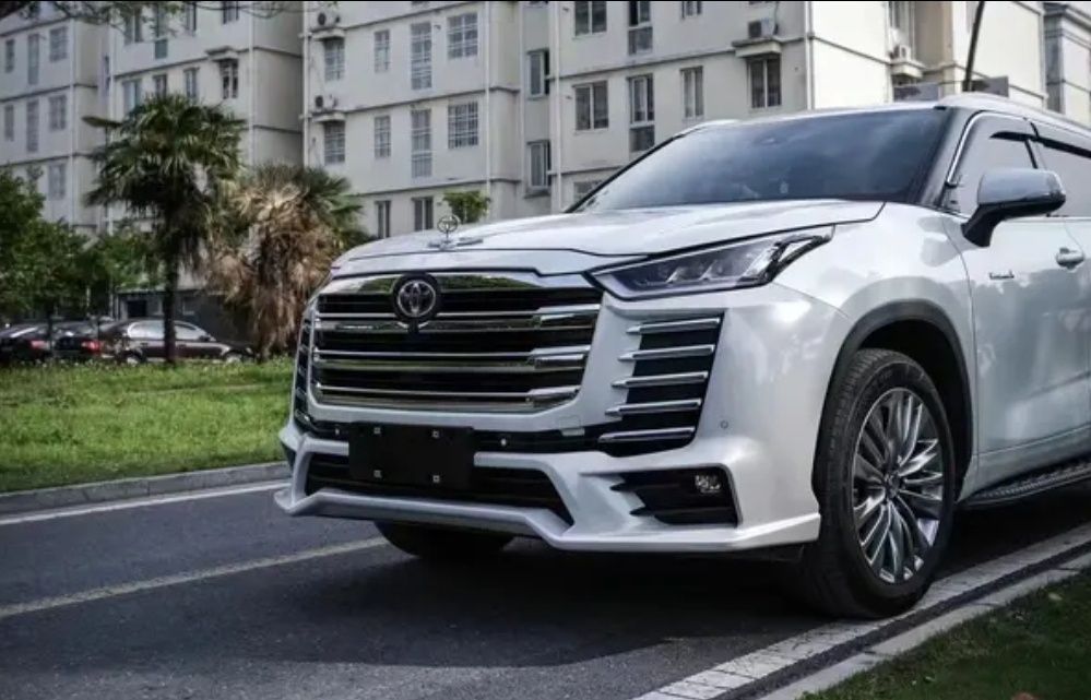 Бампер, обвес тойота хайлендер  Highlander  2020-2023 г. Тюнинг.