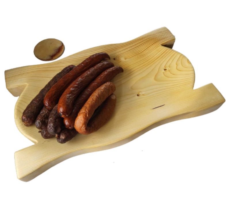 niecki drewniane cateringowe tacki na mięso sery pierogi i sery grill