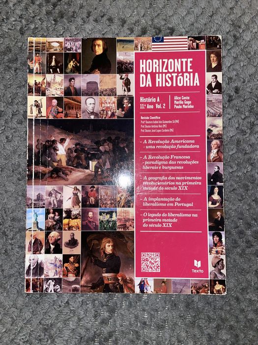 Manual escolar “Horizonte da História” - 11.º Ano