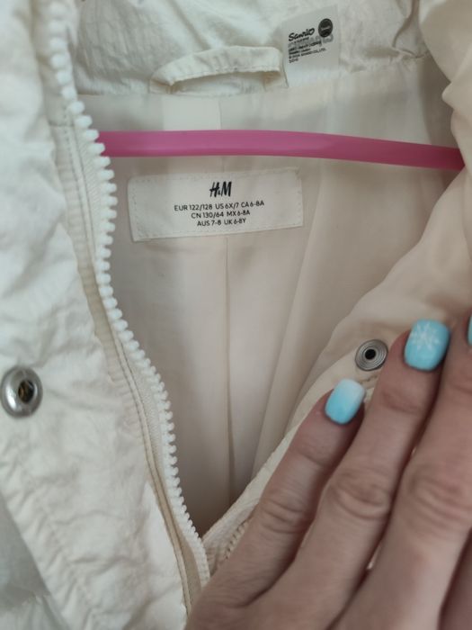 Kurtka zimowa H&M hello kity roz 122
