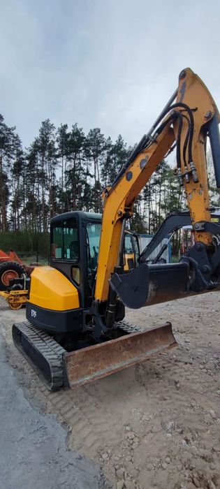 Volvo ECR 88 D  Bobcat E35 - 3 łyżki, szybkozłącze hydrauliczne