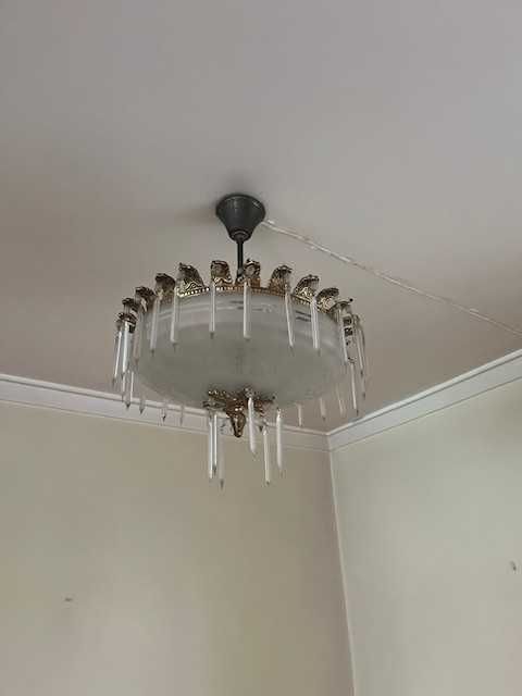 Candeeiro teto antigo