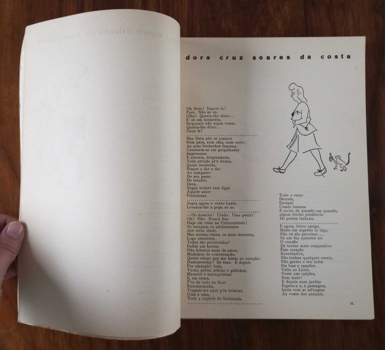 Antigo Livro dos Quartanistas de Letras Queima das Fitas de 1941