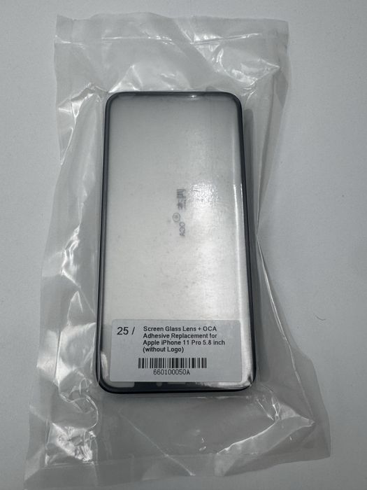 Szyba LCD przód Klej OCA Ekran iPhone 11 Pro 10 szt