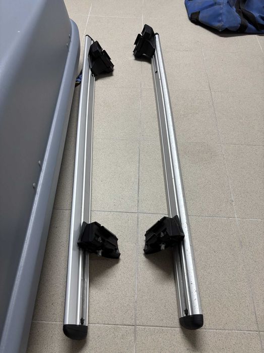 420L Thule Halfords Caixa De Tejadilho & Barras