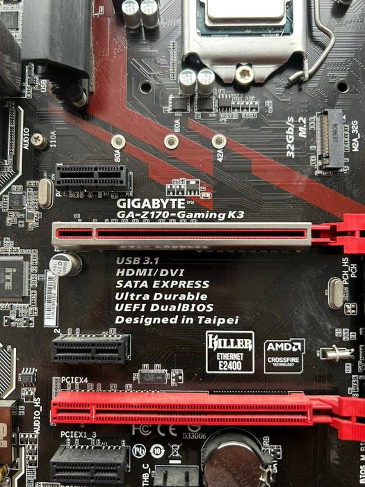 Gigabyte  Ltd Z170 Gaming K3 CF + Procesor Intel Core i5 6600