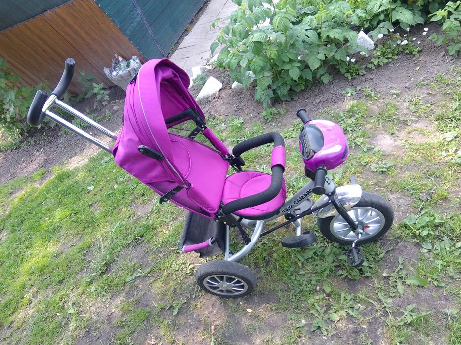 Дитячий велосипед з батьківською ручкою