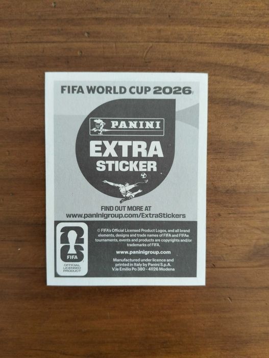 Cromo Bronze Jérémy Doku - Panini FIFA World Cup 2026