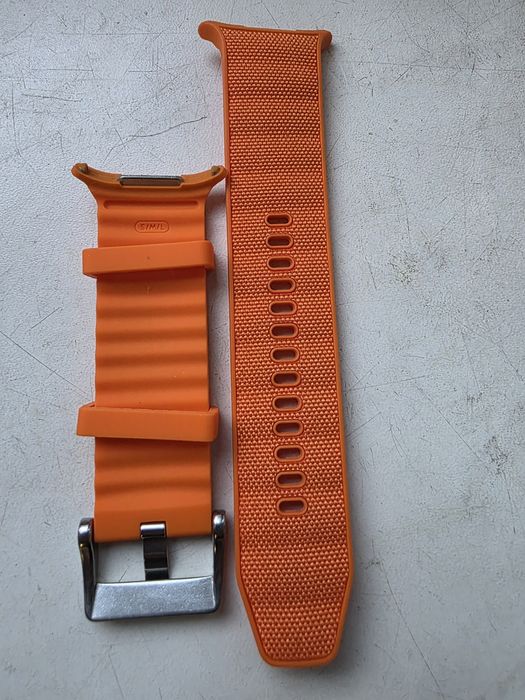 Pasek silikonowo - nylonowy + szklo Samsung Galaxy watch ultra